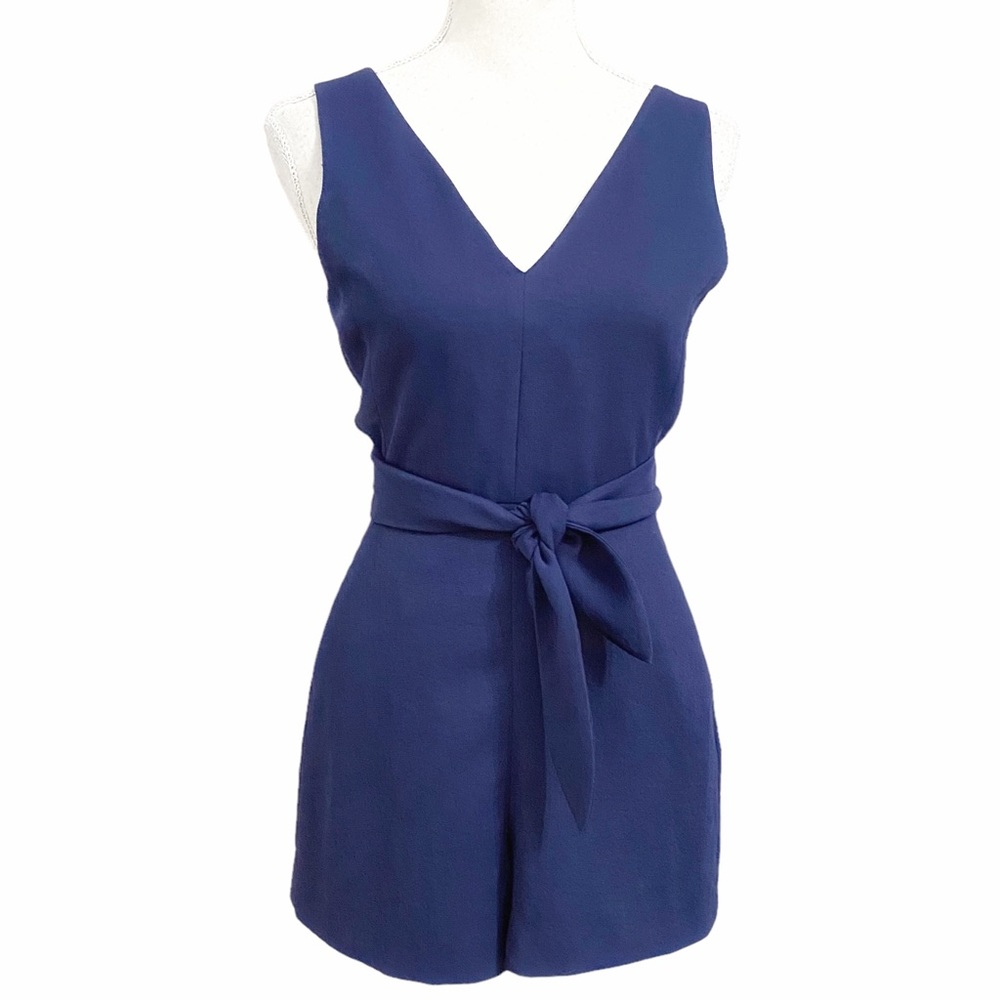 Aritzia Navy Blue Jumpsuit